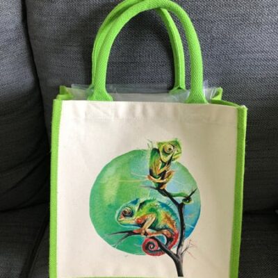 W421 Westford Mill Midi Jute Tote - Image 2
