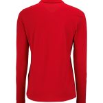02083 SOL’S Perfect LSL Women’s Polo Red BACK