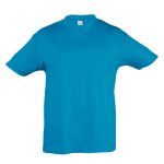 11970 Regent Kids T-Shirt Aqua FRONT