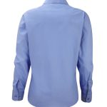 935F Russell Women’s LSL Easy Care Poplin Shirt Corporate Blue BACK