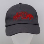 Theme Park Collection Grey-Red Baseball Hat