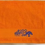 SOL’S Guest Towel Orange-True Blue 1842