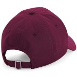 Embroidered-Adult-Authentic-Cap-Burgundy-Back