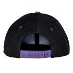 Embroidered-Bronx-Cap-Black-Purple-Back
