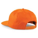 Embroidered-Rapper-Cap-Orange-Back