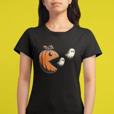 Pac-Ween T-Shirt – Halloween Pac-Man Halloween T-shirt